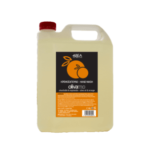 OLIVAMO ABEA Hand soap olive oil-orange 4l plastic container