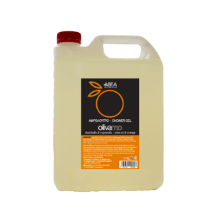 OLIVAMO ABEA Shower gel olive oil-orange 4l plastic container