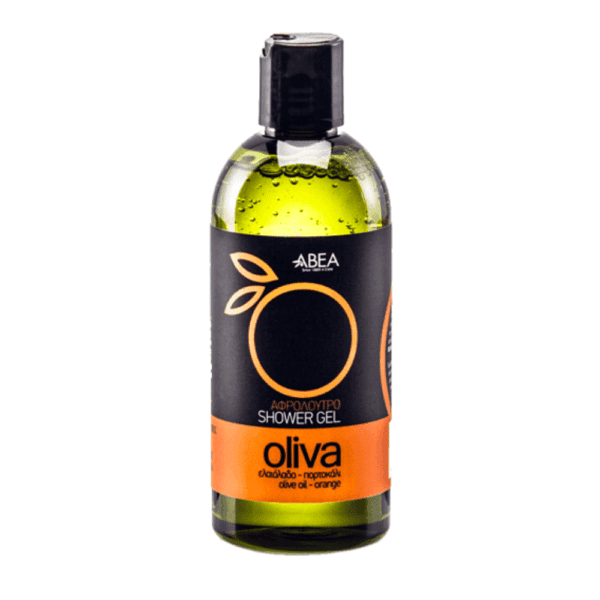 OLIVAMO ABEA Shower gel olive oil-orange 300ml plastic cap