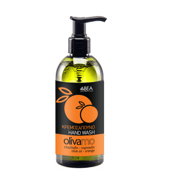 OLIVAMO ABEA Hand wash olive oil - orange 300ml pump