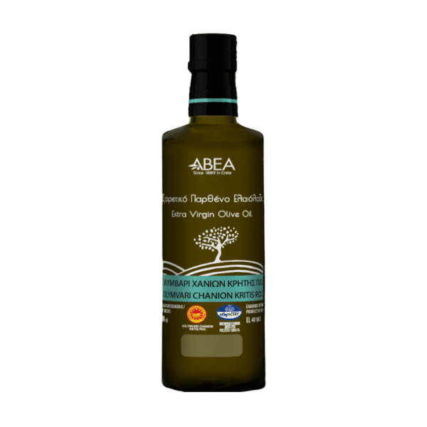 EXTRA VIRGIN OLIVE OIL: KOLYMVARI CHANION KRITIS P.D.O. Glass bottle Dorica 100 ml