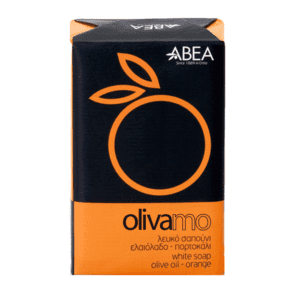OLIVAMO White Soap Olive Oil - Orange 125g paper pack