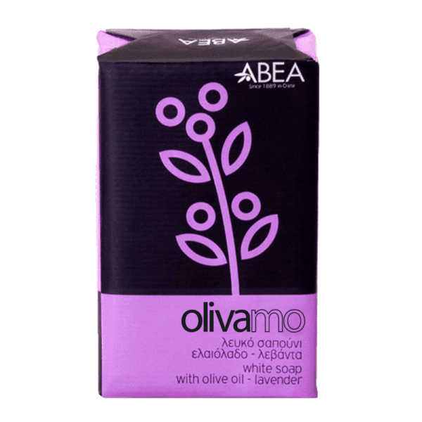 OLIVAMO White Soap Olive Oil - Lavender 125g paper pack